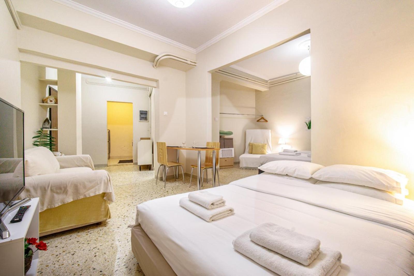 Filopappou Decent Apartment Aten Rum bild